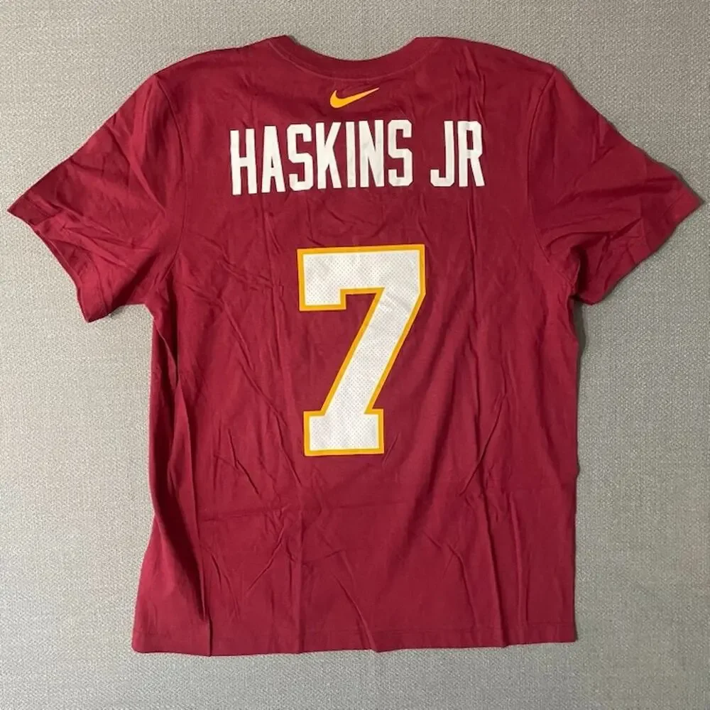 NIKE Washington Redskins Dwayne Haskins #7 T-Shirt NWT - Men's Size L